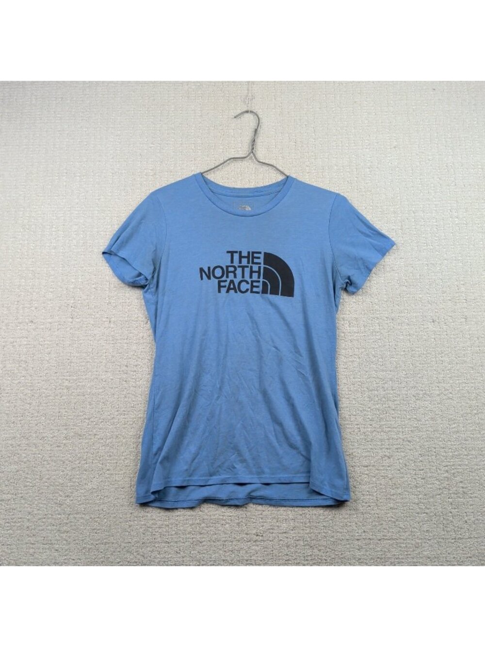 The North Face T-Shirt BLue Women’s Size S Outdoor Hiking Climbing Logo Tee